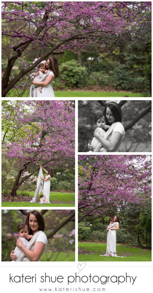 Downriver babywearing photo session belle isle