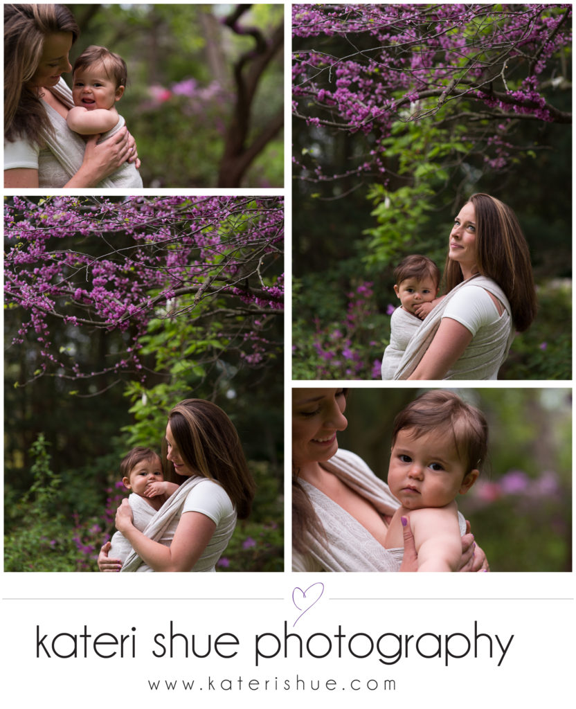 Belle Isle Babywearing Photography Session