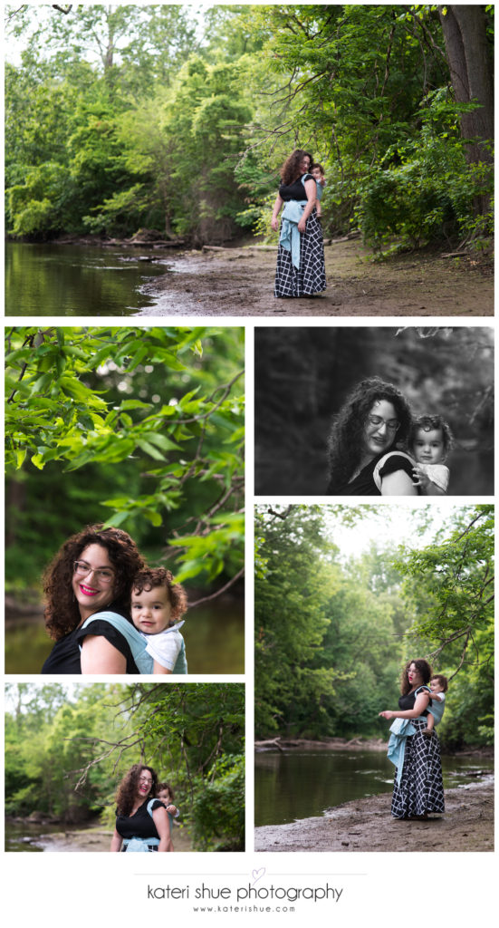 metro detroit babywearing photographer