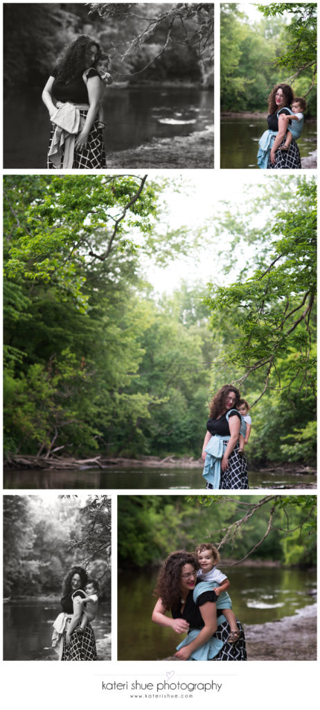 macomb babywearing photographer maya wrap