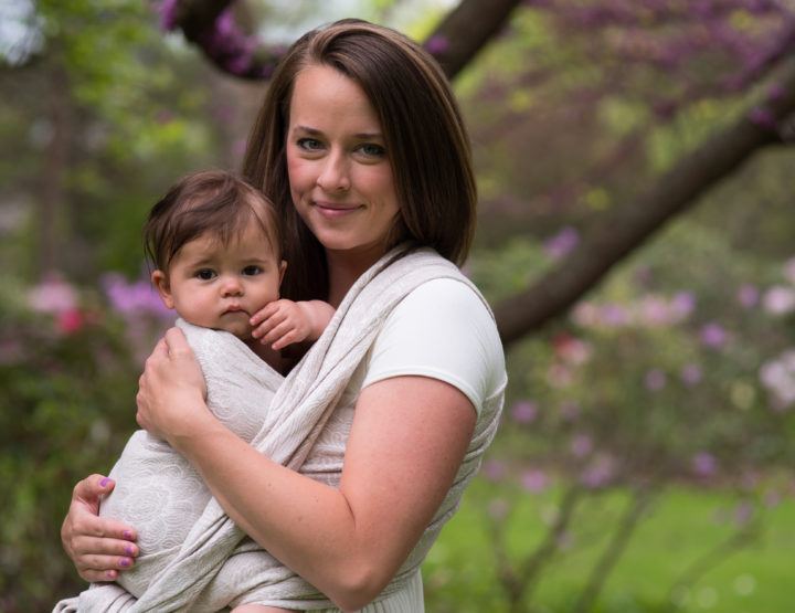 Sarah & Henry's Babywearing Session - Downriver Babywearing Photographer