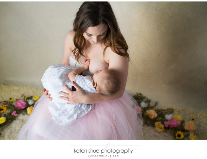 Amanda & Evie - Breastfeeding Session - Michigan Motherhood Photographer